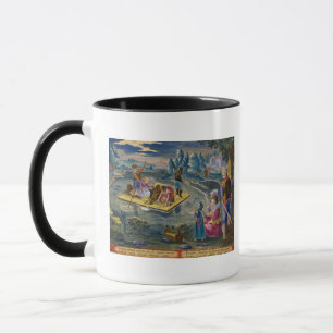 Mug En pêchant sur un lac la nuit, plaquez 101 de