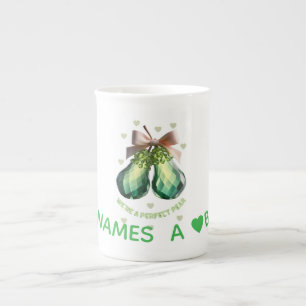 Mug en porcelaine personnalisé pour la Saint-Valen