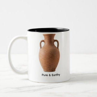 Mug en poterie pur et terreux, Tasse à café rustiq