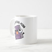 Mug En-psycho-pedia Funny Encyclopedia Pun (Devant gauche)