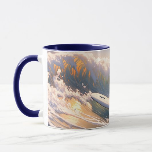 Mug En route pour attraper une vague (Gauche)