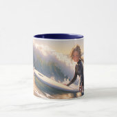Mug En route pour attraper une vague (Centre)