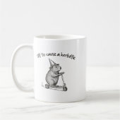 Mug En route pour causer un chahut drôle scooter hamst (Gauche)