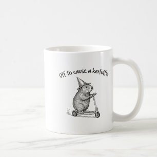 Mug En route pour causer un chahut drôle scooter hamst