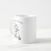 Mug En route pour causer une agitation, Funny Groundho (Devant gauche)