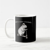 Mug En route pour causer une agitation Funny Silly Gro (Gauche)