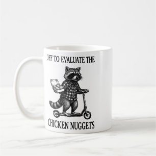 Mug En route pour évaluer les nuggets de poulet Papa T