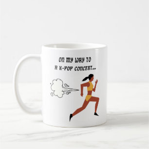 Mug En route pour un concert K-Pop