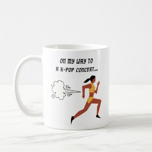 Mug En route pour un concert K-Pop (Gauche)