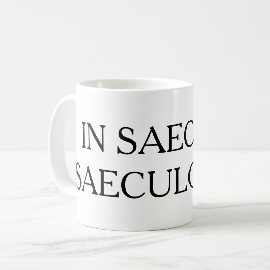 MUG EN SAECULA SAECULORUM (Devant gauche)