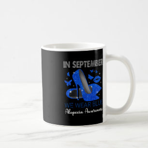 Mug En Septembre Porter Bleu Haut talons Alopecia