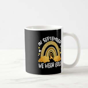 Mug En septembre We WearShiny Rainbow Childhood Cancer