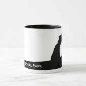Mug en silhouette d'arc délicate (Centre)