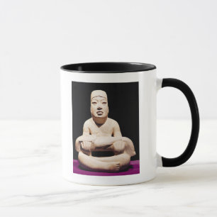 Mug En tailleur chiffre tenant un bébé, Olmec