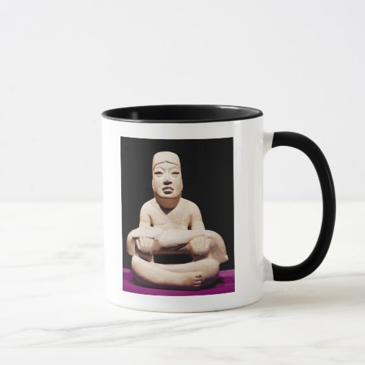 Mug En tailleur chiffre tenant un bébé, Olmec (Droite)