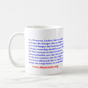 Mug En tant que Démocrate