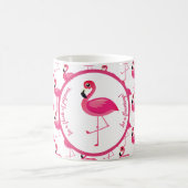 Mug En troupeau des pigeons, soyez un Flamant rose (Centre)