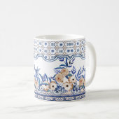 Mug en tuile sicilienne | Céramique italienne colo (Devant droit)