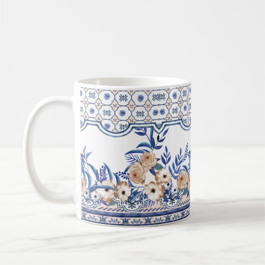 Mug en tuile sicilienne | Céramique italienne colo (Gauche)