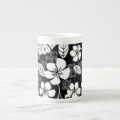 MUG EN VAISSELLE ANGLAISE NOIR ALOHA FRIDAY (Devant)