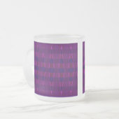 Mug en verre à menthe - Abstrait (Devant gauche)