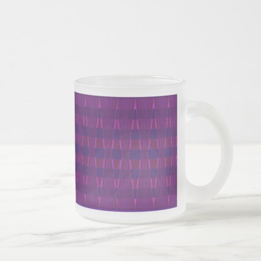 Mug en verre à menthe - Abstrait (Droit)