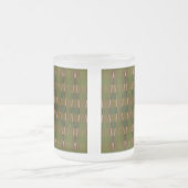 Mug en verre à menthe - Abstrait (Centre)