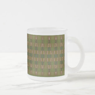 Mug en verre à menthe - Abstrait
