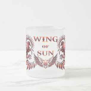 Mug en verre Aile de Soleil