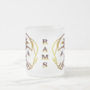 Mug en verre Bélier zodiaque