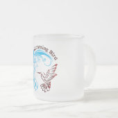 Mug en verre colibri (Devant droit)