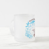 Mug en verre colibri (Devant gauche)