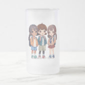 Mug en verre convivial (Centre)