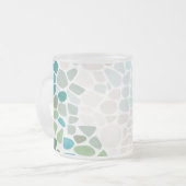 Mug en verre de mer coloré (Devant gauche)