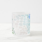 Mug en verre de mer coloré (Centre)