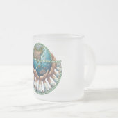 Mug en verre dépoli, 10 oz (Devant droit)