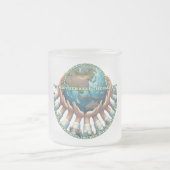 Mug en verre dépoli, 10 oz (Centre)