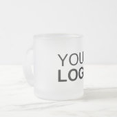 Mug en verre dépoli - 10 oz (Devant gauche)