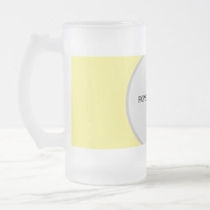 Mug en verre dépoli, 16 oz
