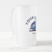 Mug en verre dépoli (16 oz) (Devant gauche)
