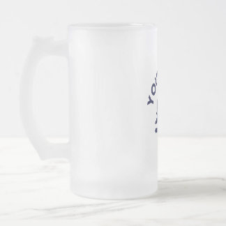 Mug en verre dépoli (16 oz)