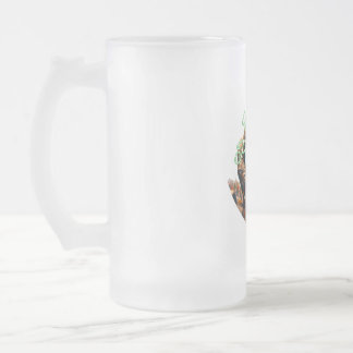 Mug en verre dépoli, 16 oz