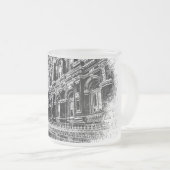 Mug en verre dépoli, 296 ml (Devant droit)