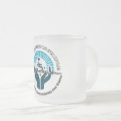 Mug en verre dépoli, 300 ml (Devant droit)