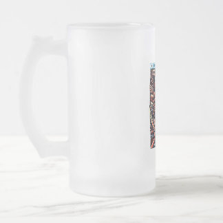 Mug en verre dépoli, 470 ml