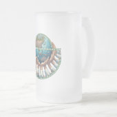 Mug en verre dépoli, 470 ml (Devant droit)