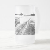 Mug en verre dépoli, 473 ml (Devant droit)