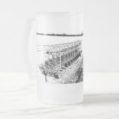 Mug en verre dépoli, 473 ml (Devant gauche)