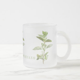MUG EN VERRE DÉPOLI AU THYM FRESH OREGANO ->