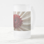 Mug en verre dépoli avec design de couleurs japana (Devant droit)